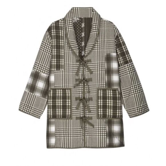 NWOT THE GREAT REVERSIBLE QUILTED COAT, $575 - Picture 3 of 11